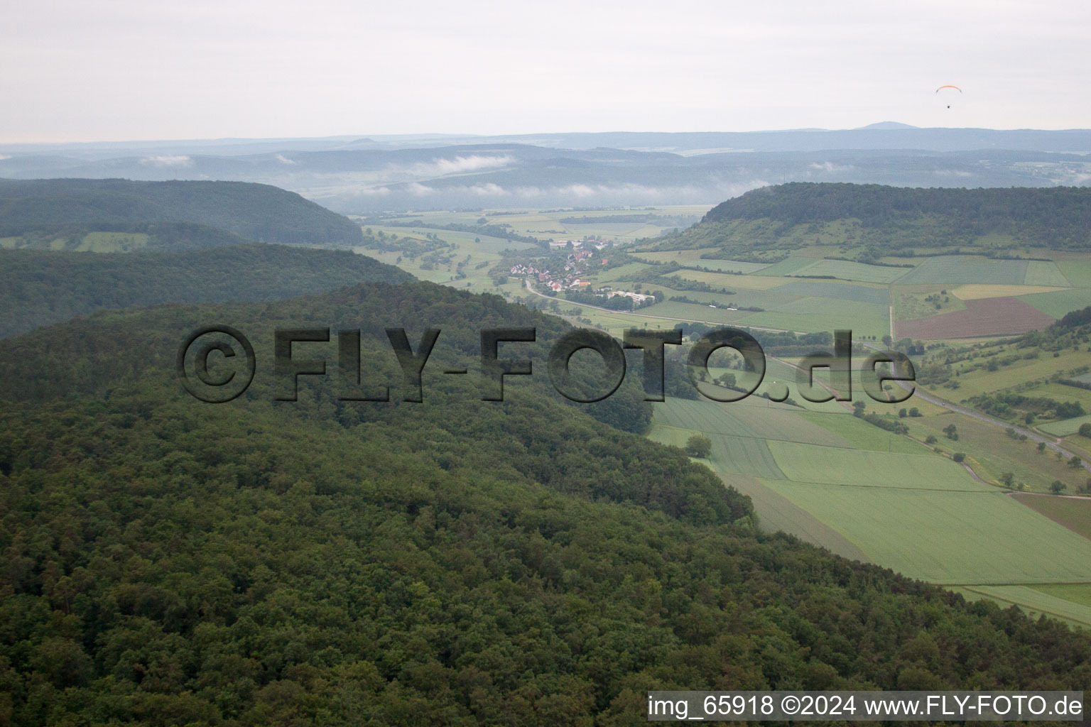 Ramsthal dans le département Bavière, Allemagne d'en haut