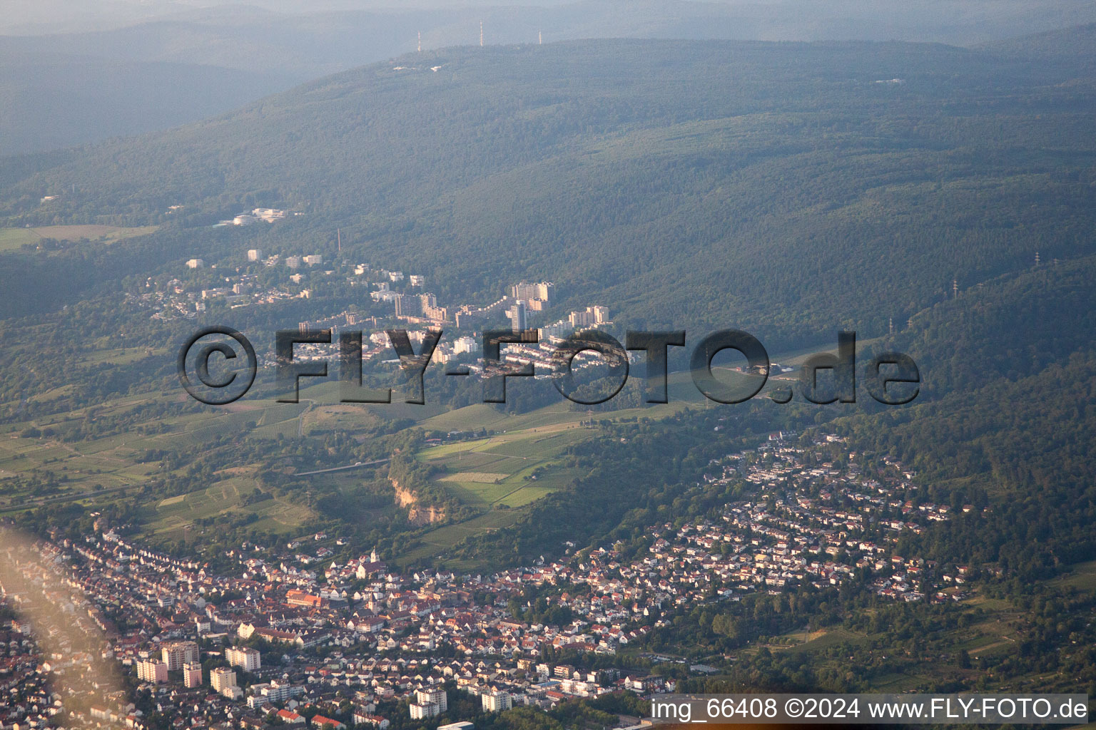 Vue aérienne de HD Emmertsgrund à Leimen dans le département Bade-Wurtemberg, Allemagne