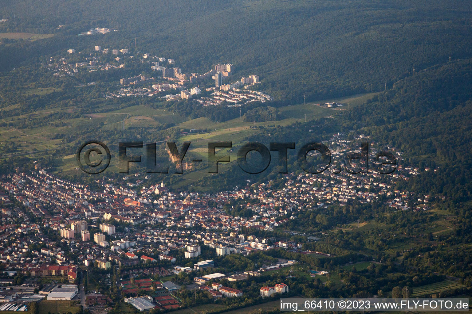 Photographie aérienne de HD Emmertsgrund à Leimen dans le département Bade-Wurtemberg, Allemagne
