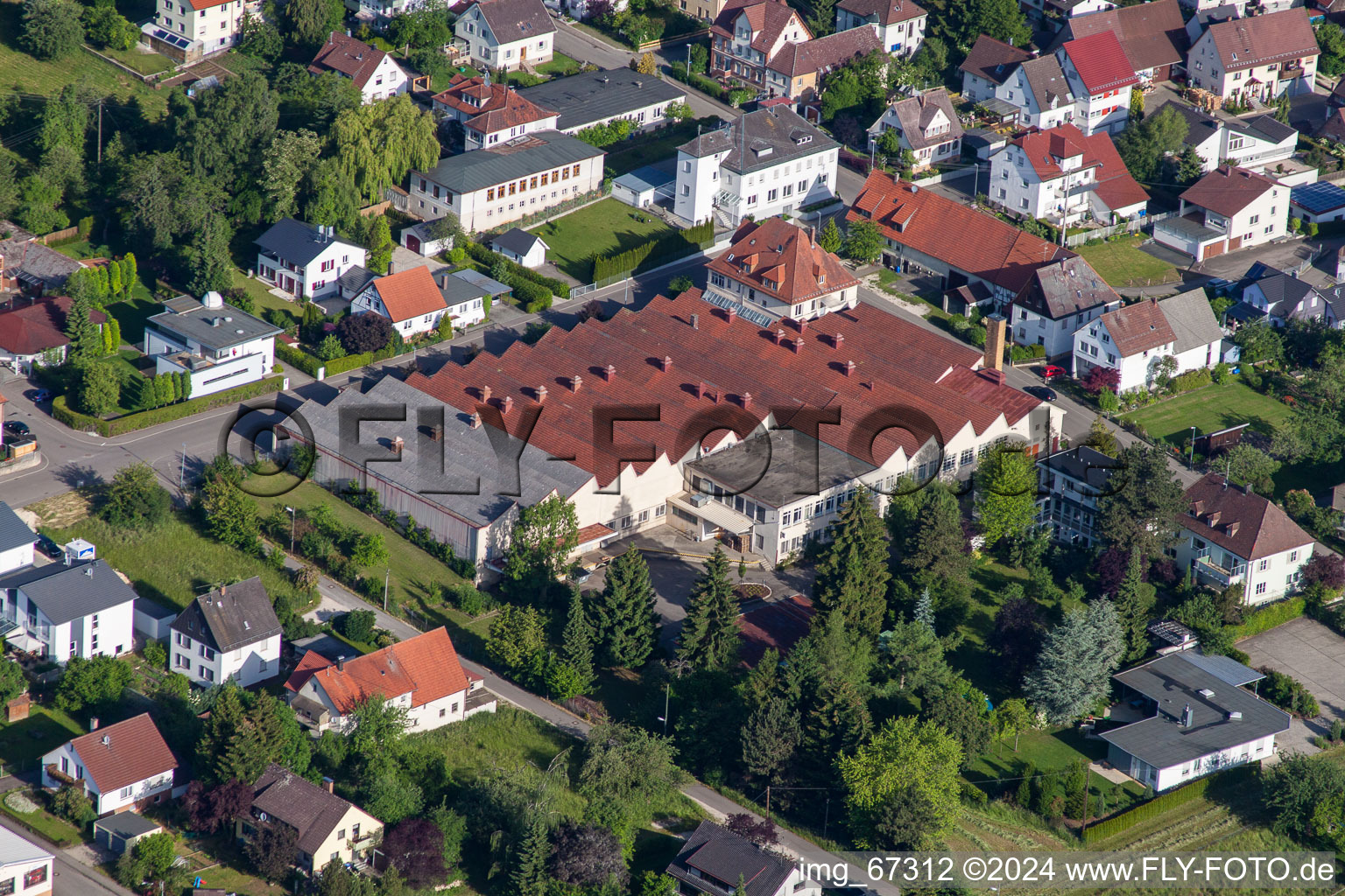 Laichingen dans le département Bade-Wurtemberg, Allemagne d'en haut