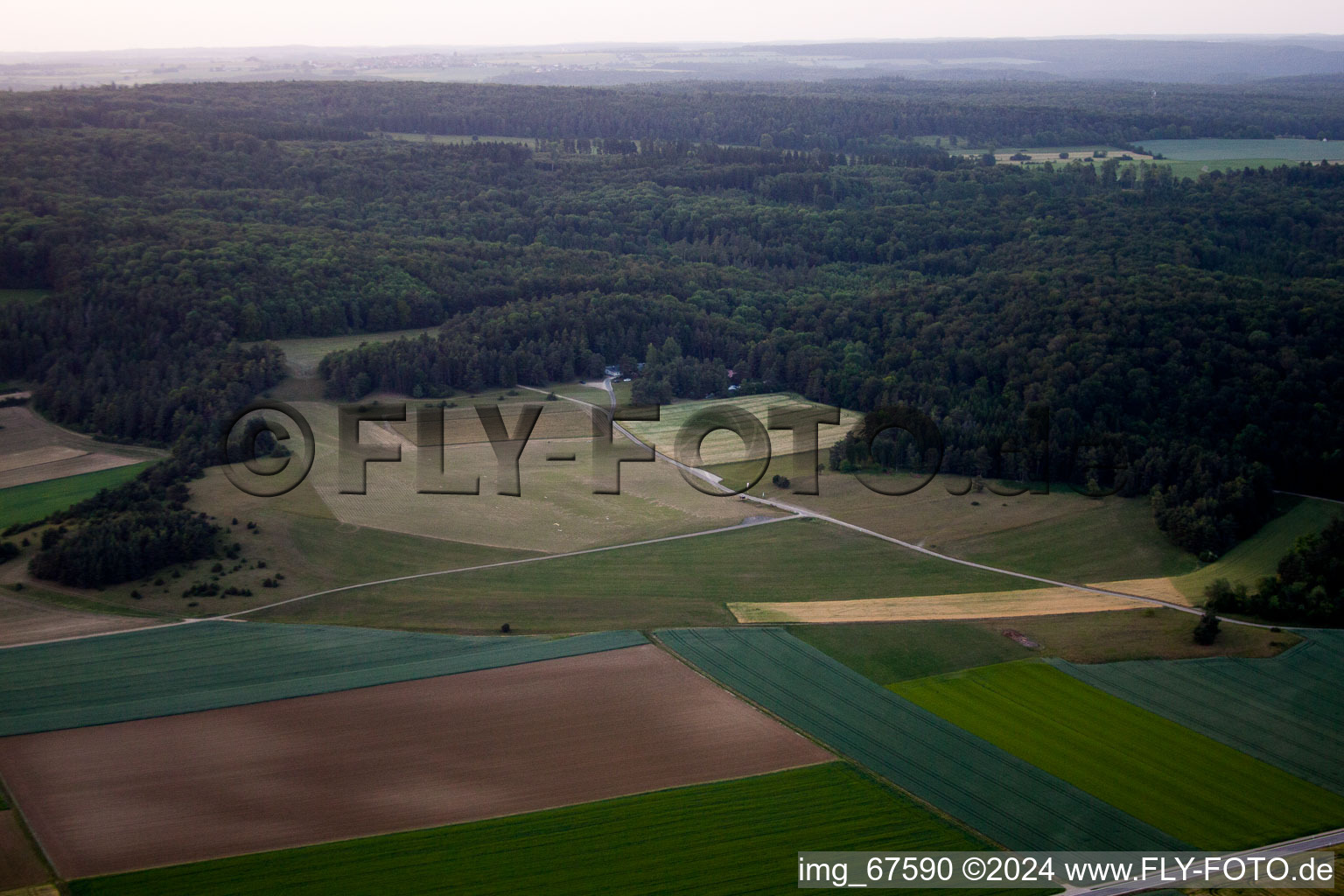 Schlechtenfeld dans le département Bade-Wurtemberg, Allemagne vue du ciel