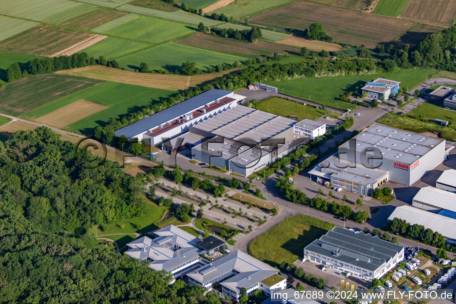 Ohmenhausen dans le département Bade-Wurtemberg, Allemagne vue du ciel