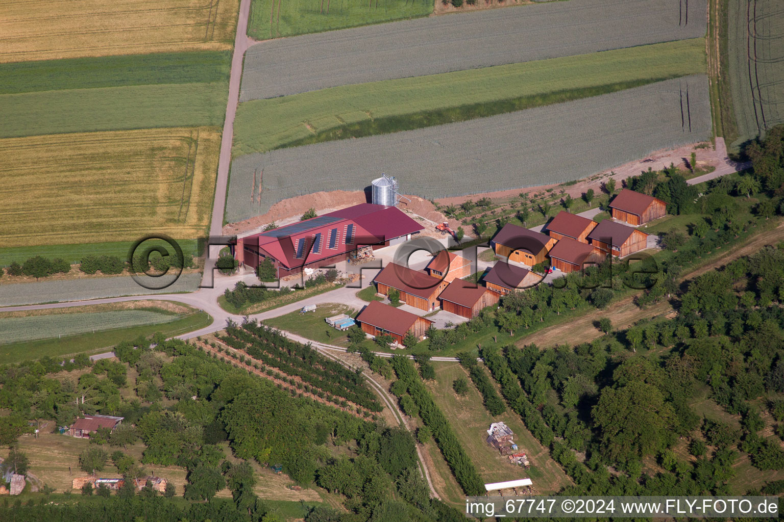 Photographie aérienne de Quartier Mönchberg in Herrenberg dans le département Bade-Wurtemberg, Allemagne