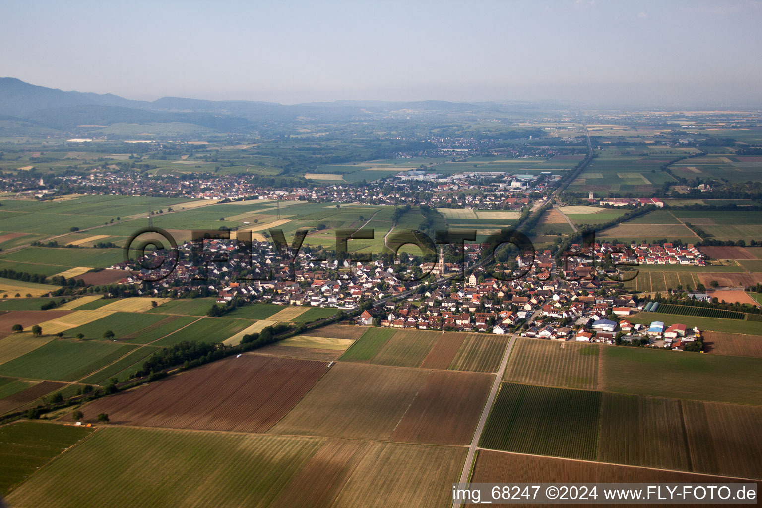 Vue aérienne de Quartier du Tunnel à Eschbach dans le département Bade-Wurtemberg, Allemagne