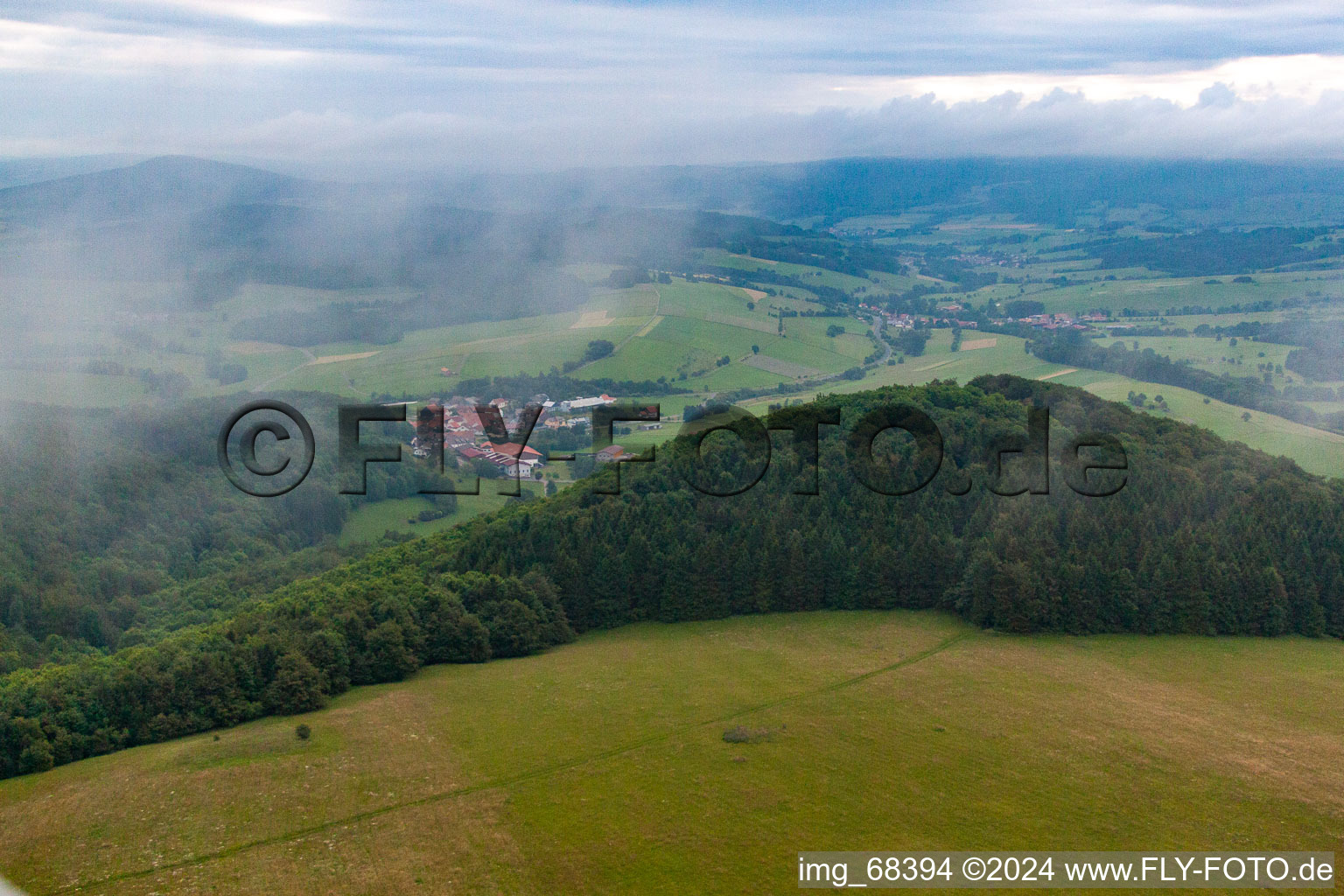 Grabenhöfchen dans le département Hesse, Allemagne d'en haut