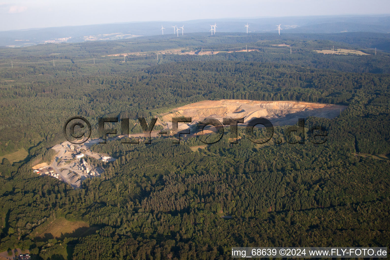 Rinderbügen dans le département Hesse, Allemagne d'en haut