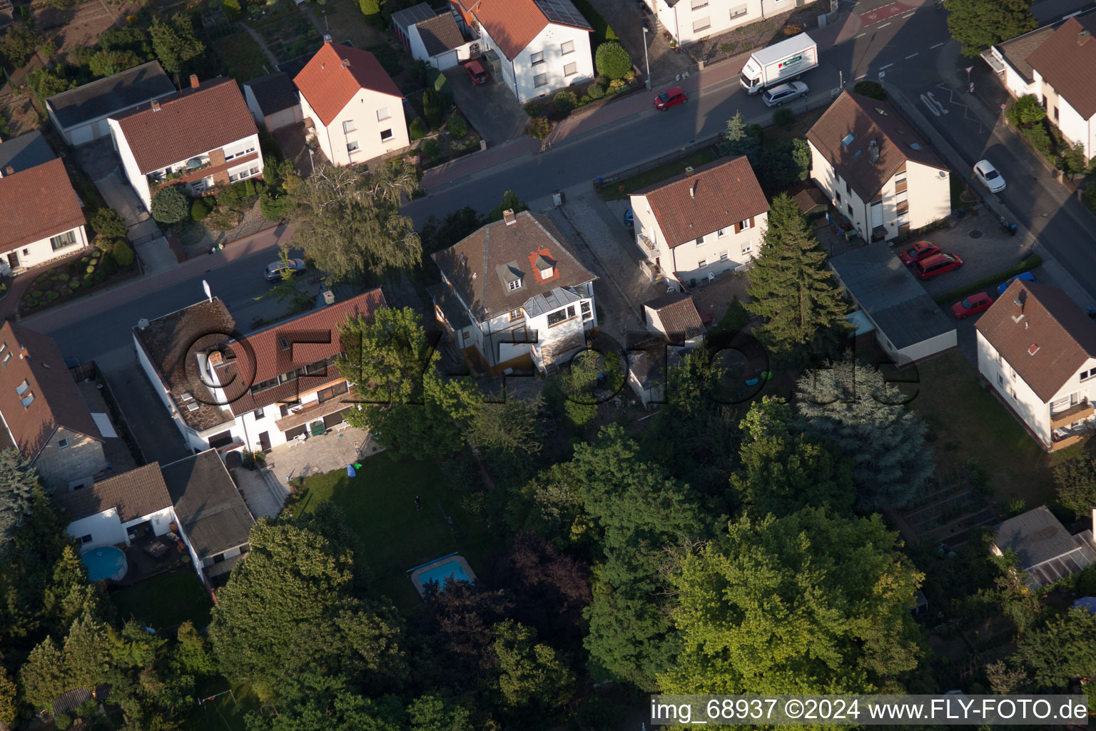 Photographie aérienne de Quartier Dannstadt in Dannstadt-Schauernheim dans le département Rhénanie-Palatinat, Allemagne