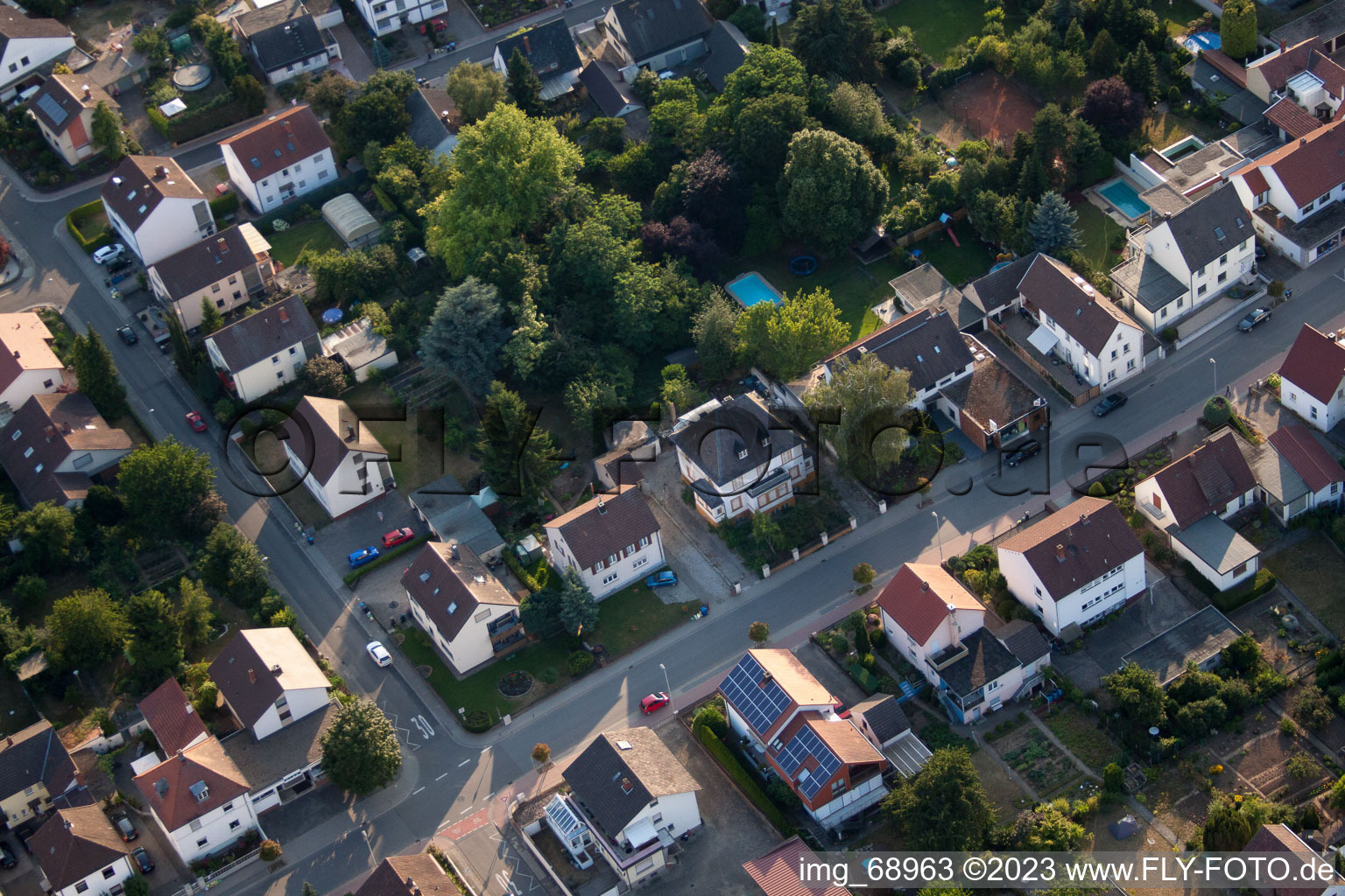 Photographie aérienne de Quartier Dannstadt in Dannstadt-Schauernheim dans le département Rhénanie-Palatinat, Allemagne