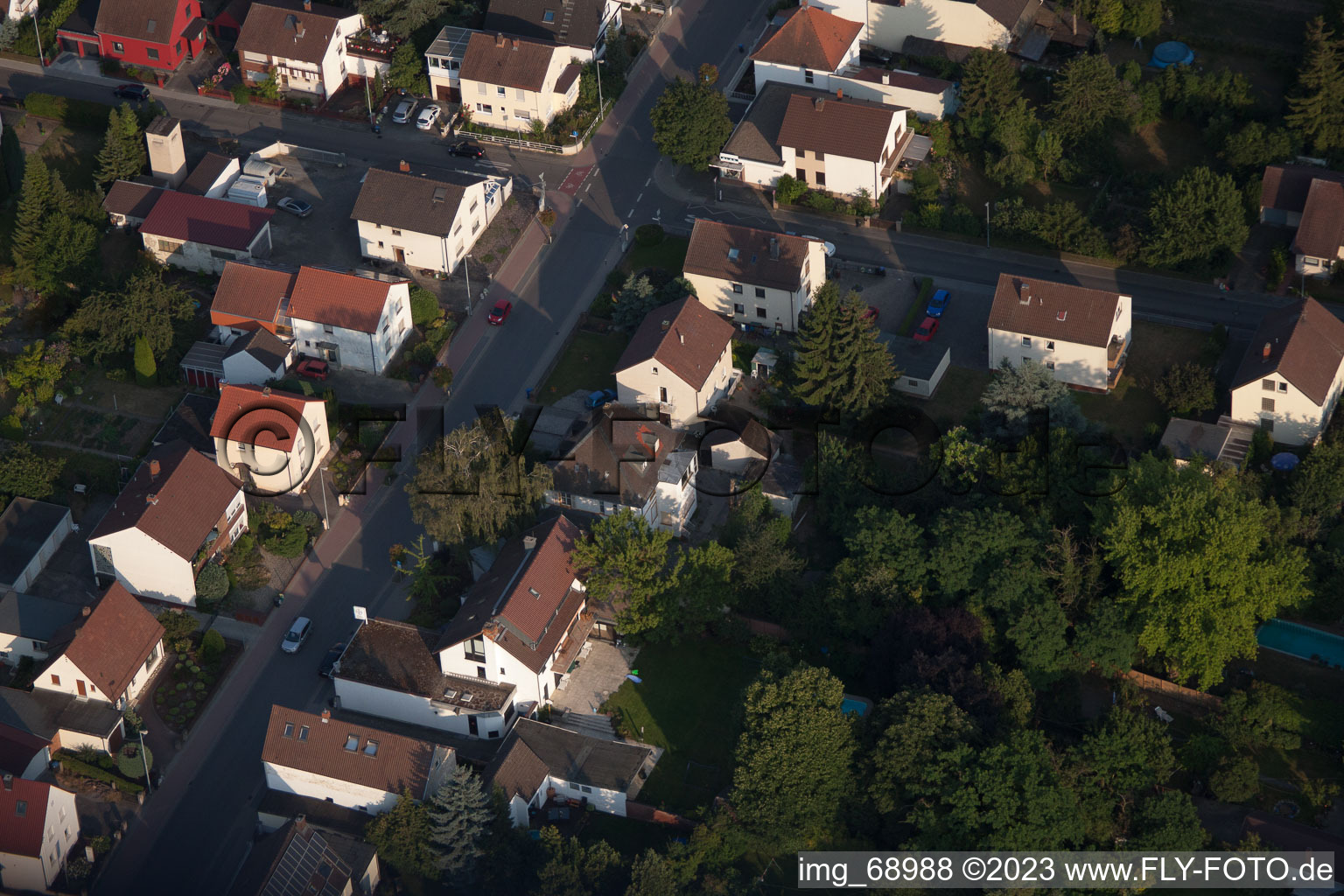 Image drone de Quartier Dannstadt in Dannstadt-Schauernheim dans le département Rhénanie-Palatinat, Allemagne