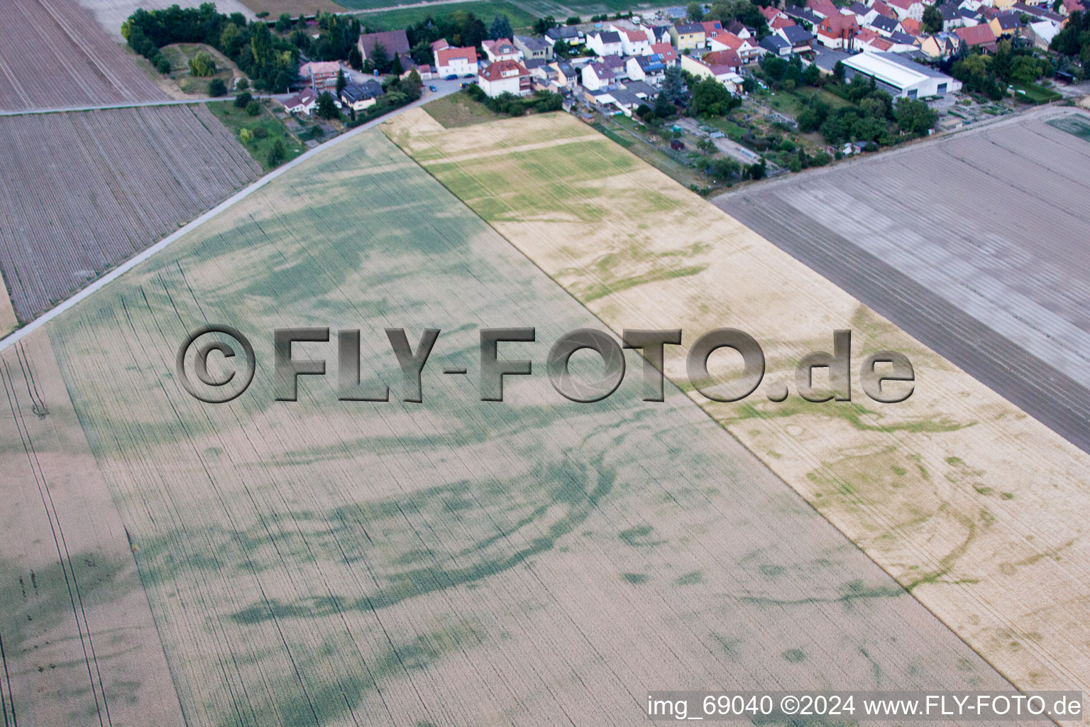 Photographie aérienne de Quartier Flomersheim in Frankenthal dans le département Rhénanie-Palatinat, Allemagne