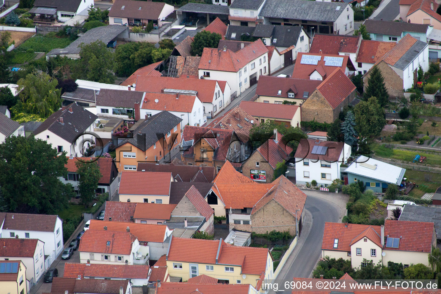 Photographie aérienne de Quartier Bobenheim in Bobenheim-Roxheim dans le département Rhénanie-Palatinat, Allemagne