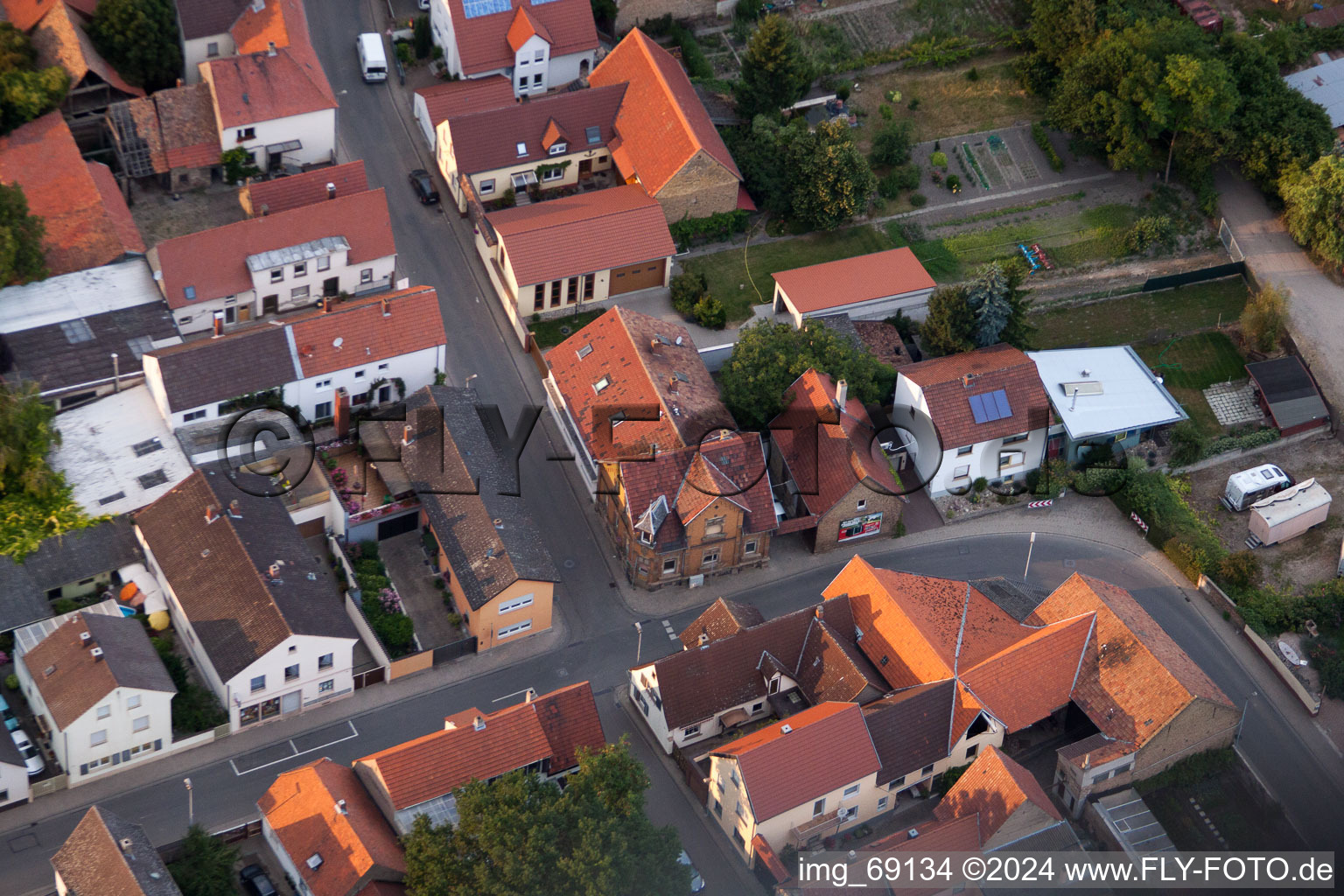 Photographie aérienne de Quartier Bobenheim in Bobenheim-Roxheim dans le département Rhénanie-Palatinat, Allemagne