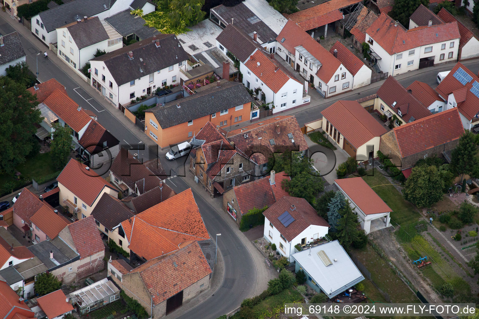 Image drone de Quartier Bobenheim in Bobenheim-Roxheim dans le département Rhénanie-Palatinat, Allemagne