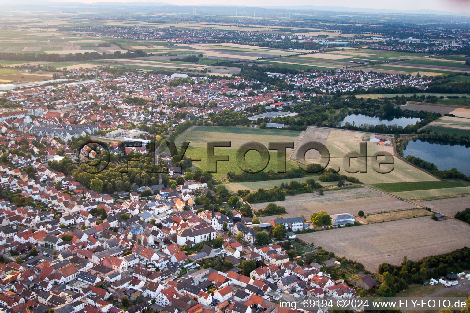 Image drone de Quartier Roxheim in Bobenheim-Roxheim dans le département Rhénanie-Palatinat, Allemagne