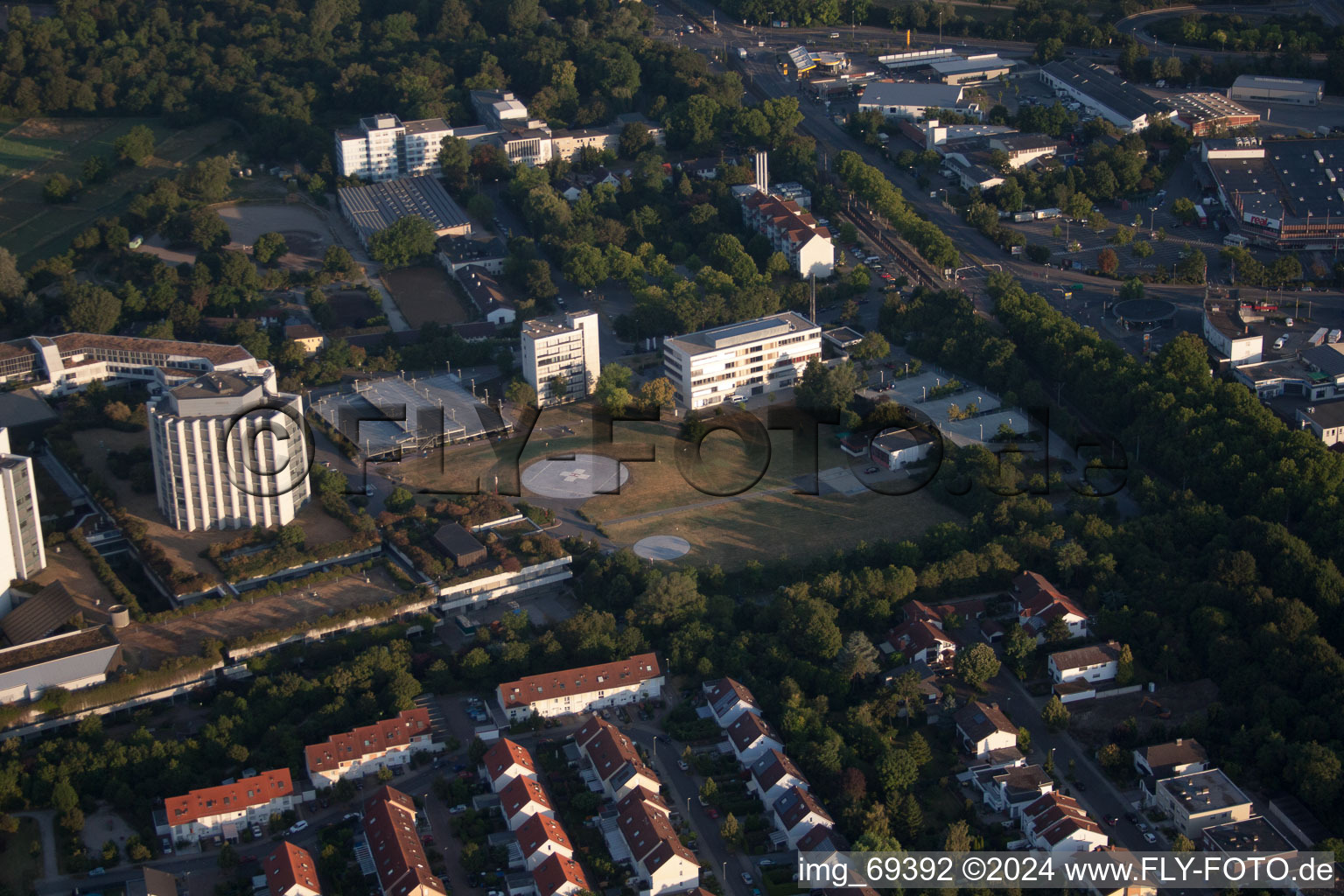 Image drone de Quartier Oggersheim in Ludwigshafen am Rhein dans le département Rhénanie-Palatinat, Allemagne