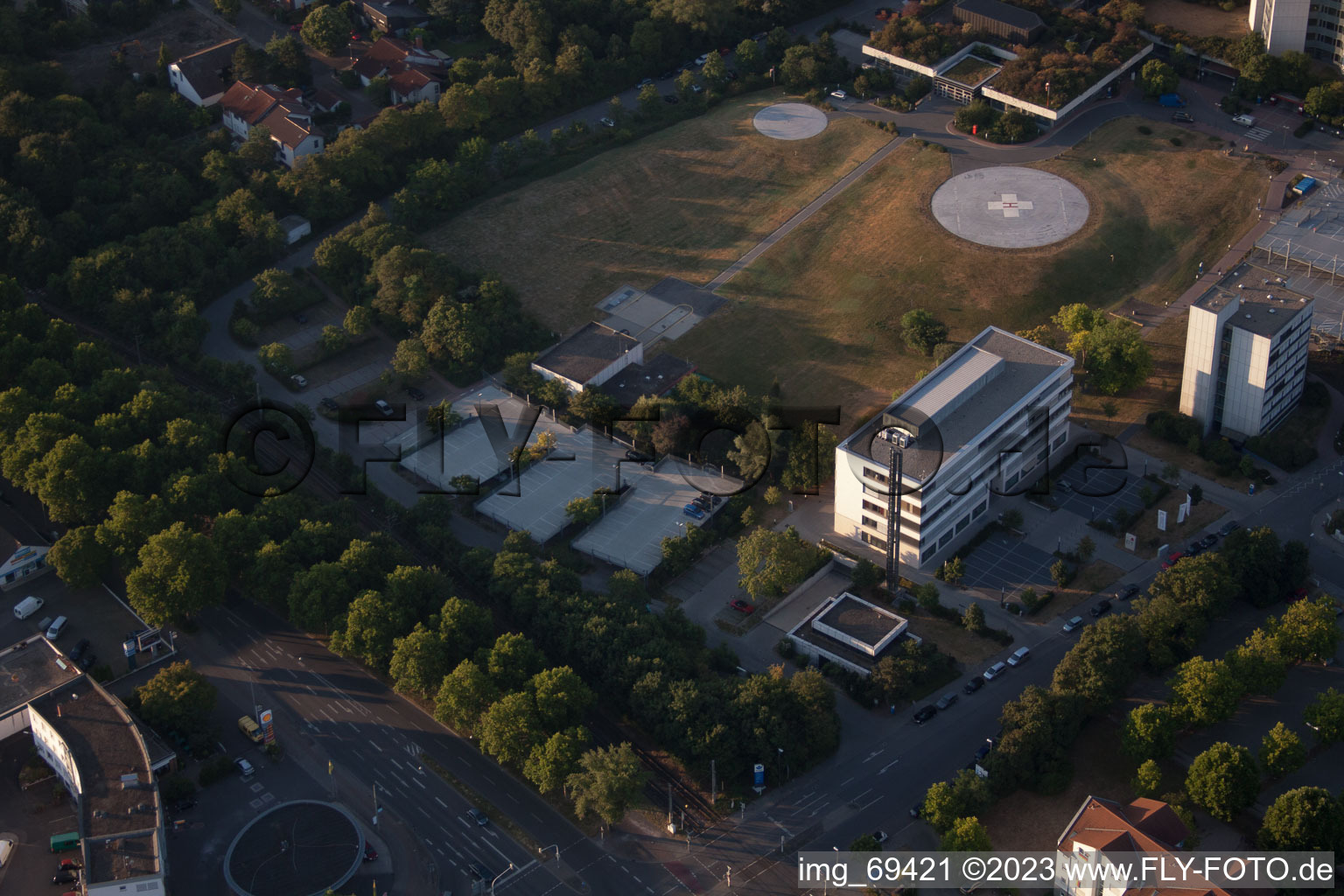 Image drone de Quartier Oggersheim in Ludwigshafen am Rhein dans le département Rhénanie-Palatinat, Allemagne