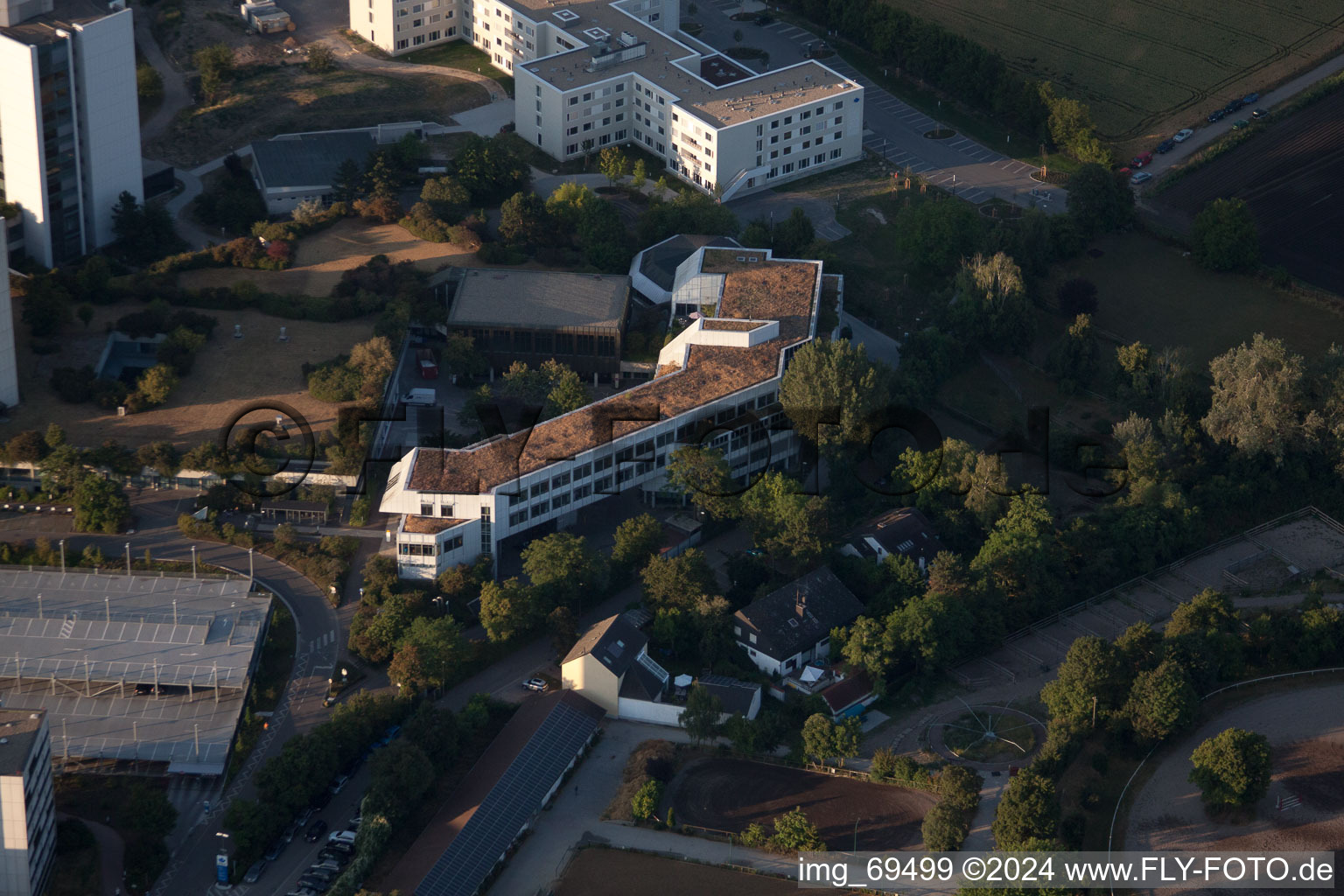 Image drone de Quartier Oggersheim in Ludwigshafen am Rhein dans le département Rhénanie-Palatinat, Allemagne