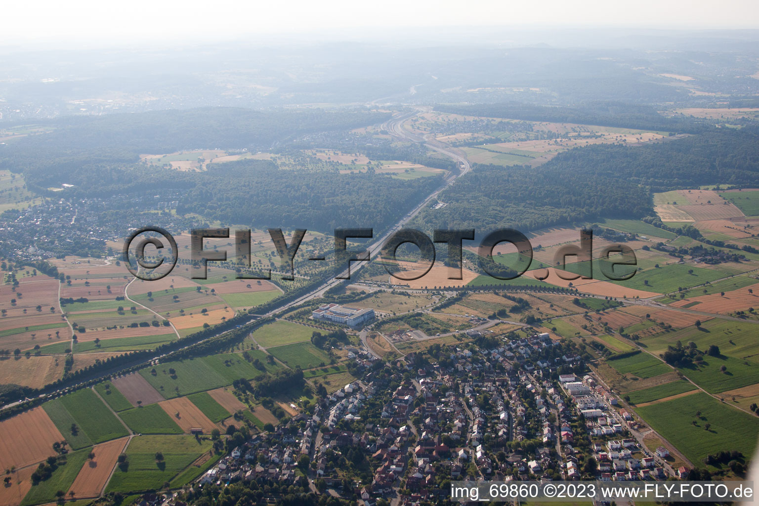 Image drone de Quartier Palmbach in Karlsruhe dans le département Bade-Wurtemberg, Allemagne