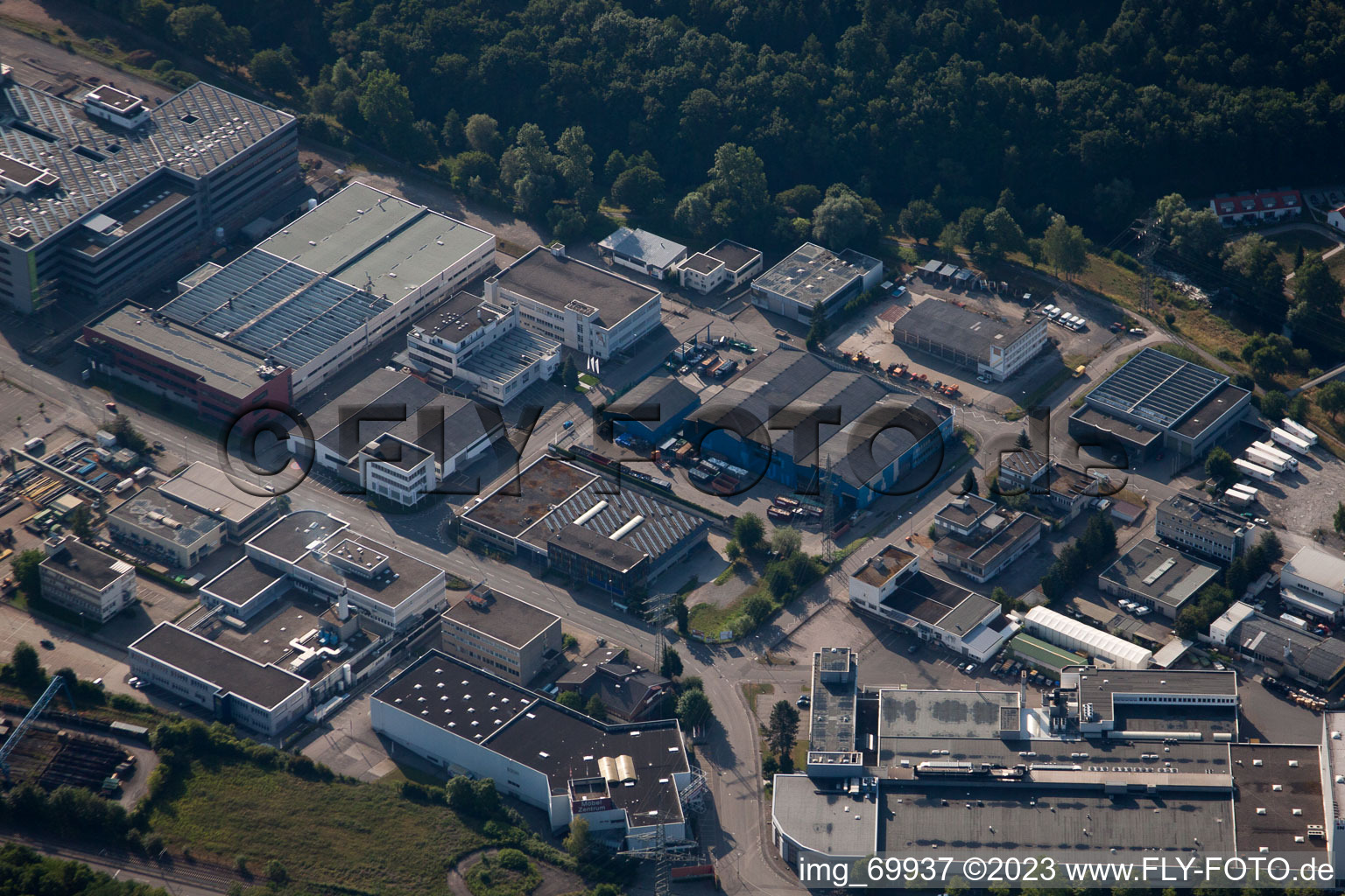 Photographie aérienne de Birkenfeld dans le département Bade-Wurtemberg, Allemagne