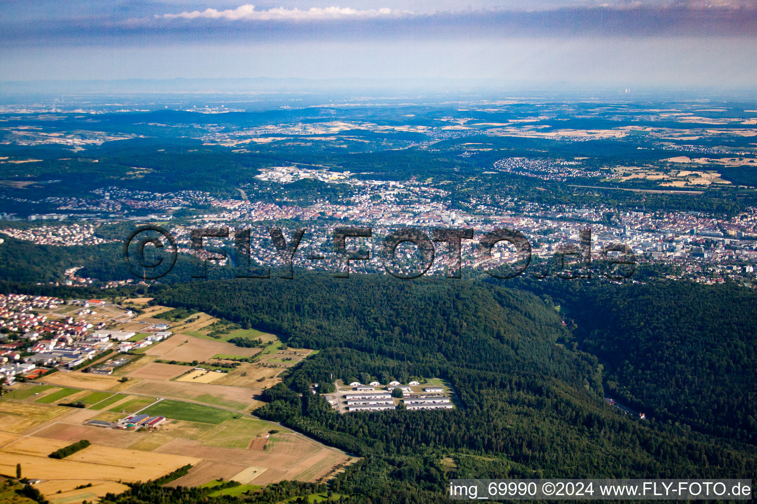 Image drone de Pforzheim dans le département Bade-Wurtemberg, Allemagne