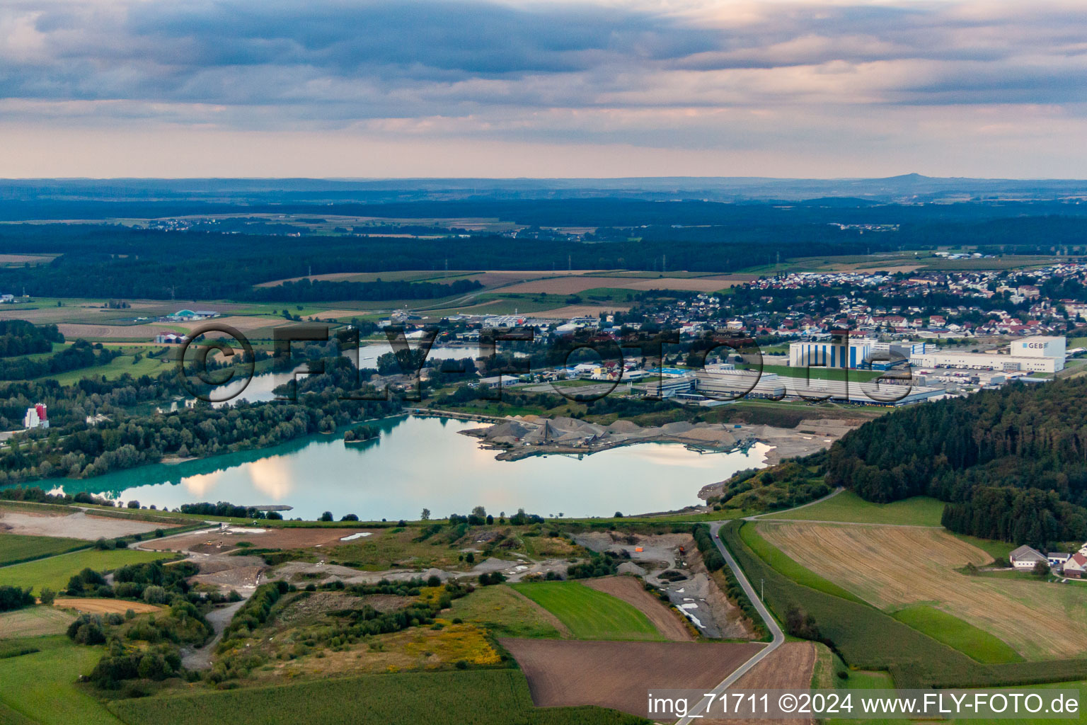 Vue oblique de Quartier Tautenbronn in Pfullendorf dans le département Bade-Wurtemberg, Allemagne