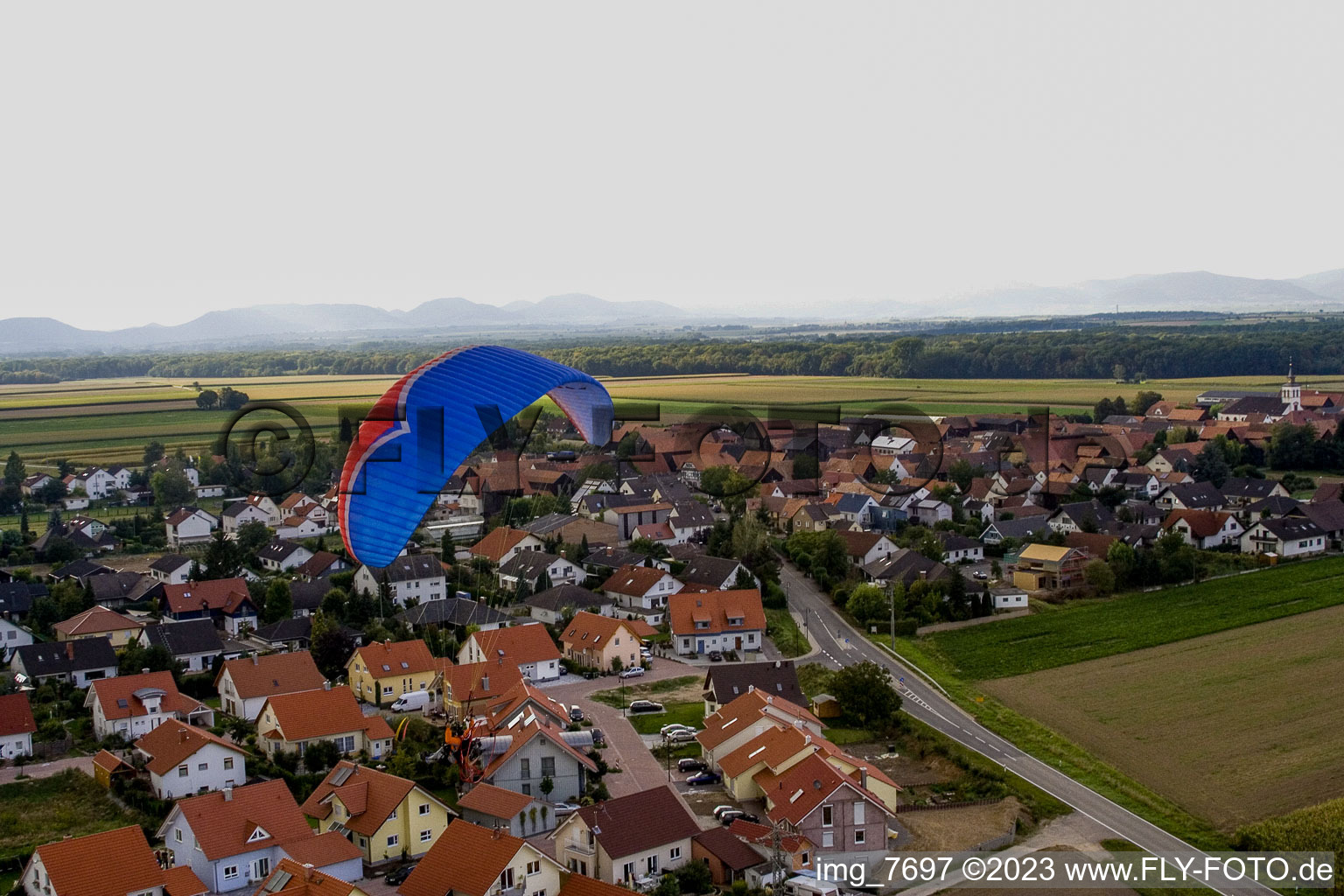 Image drone de Quartier Hayna in Herxheim bei Landau dans le département Rhénanie-Palatinat, Allemagne