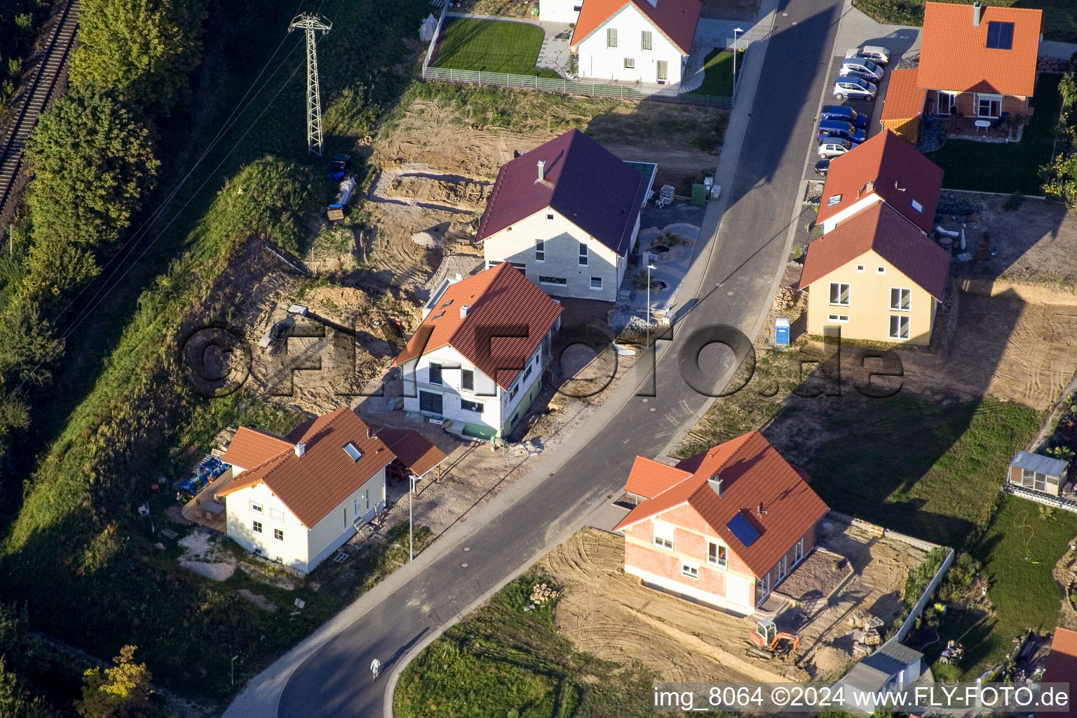 Photographie aérienne de Nouvelle zone de développement à le quartier Schaidt in Wörth am Rhein dans le département Rhénanie-Palatinat, Allemagne