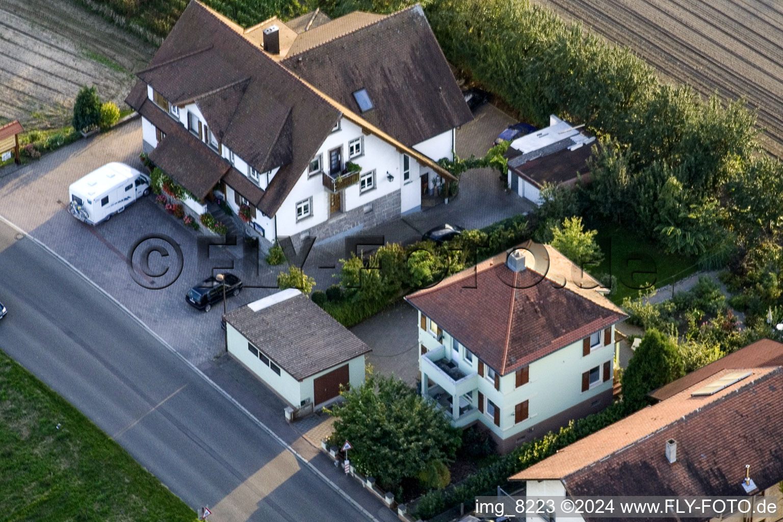 Vue oblique de Quartier Urloffen in Appenweier dans le département Bade-Wurtemberg, Allemagne