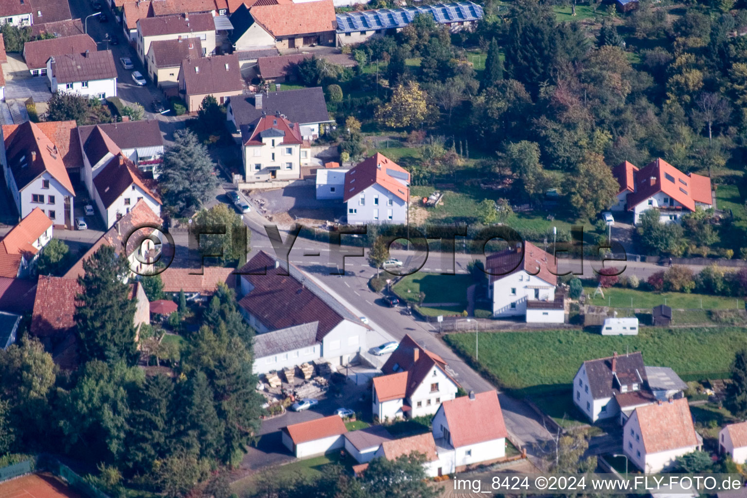 Quartier Mörzheim in Landau in der Pfalz dans le département Rhénanie-Palatinat, Allemagne d'un drone