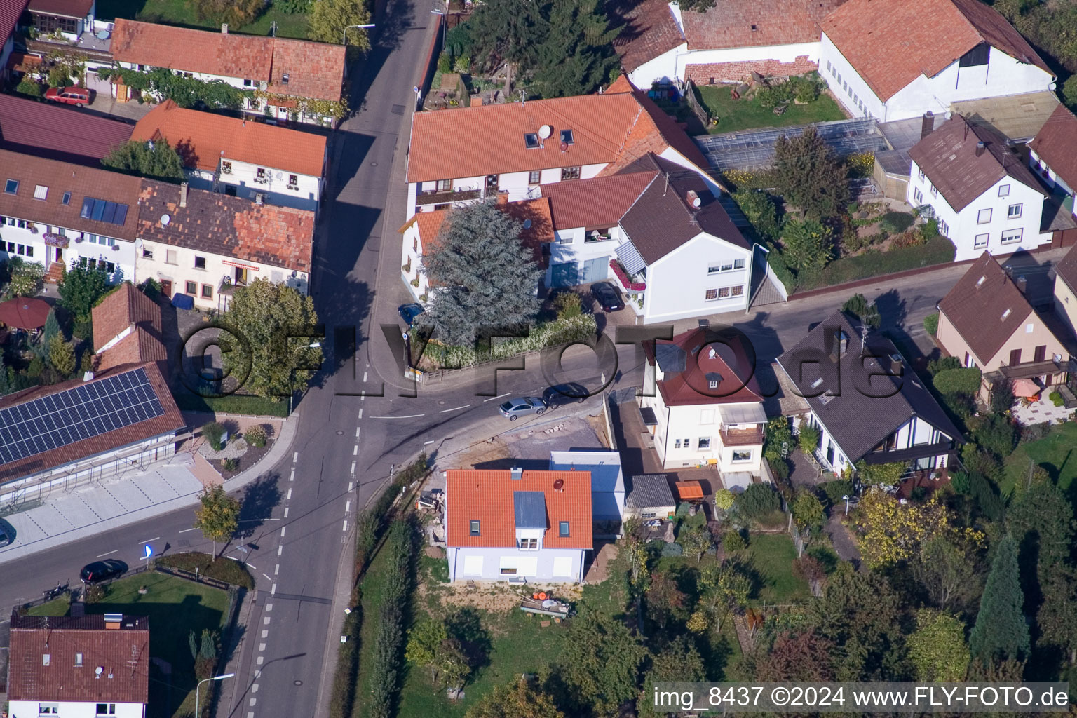 Quartier Mörzheim in Landau in der Pfalz dans le département Rhénanie-Palatinat, Allemagne vue du ciel