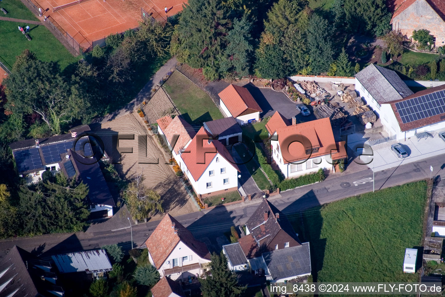 Enregistrement par drone de Quartier Mörzheim in Landau in der Pfalz dans le département Rhénanie-Palatinat, Allemagne