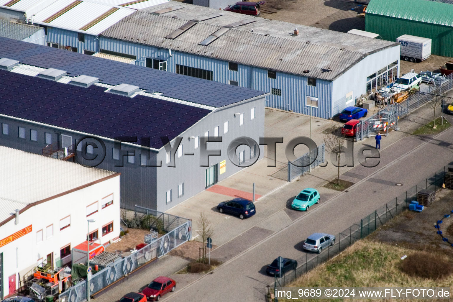 Image drone de Horstring à le quartier Minderslachen in Kandel dans le département Rhénanie-Palatinat, Allemagne