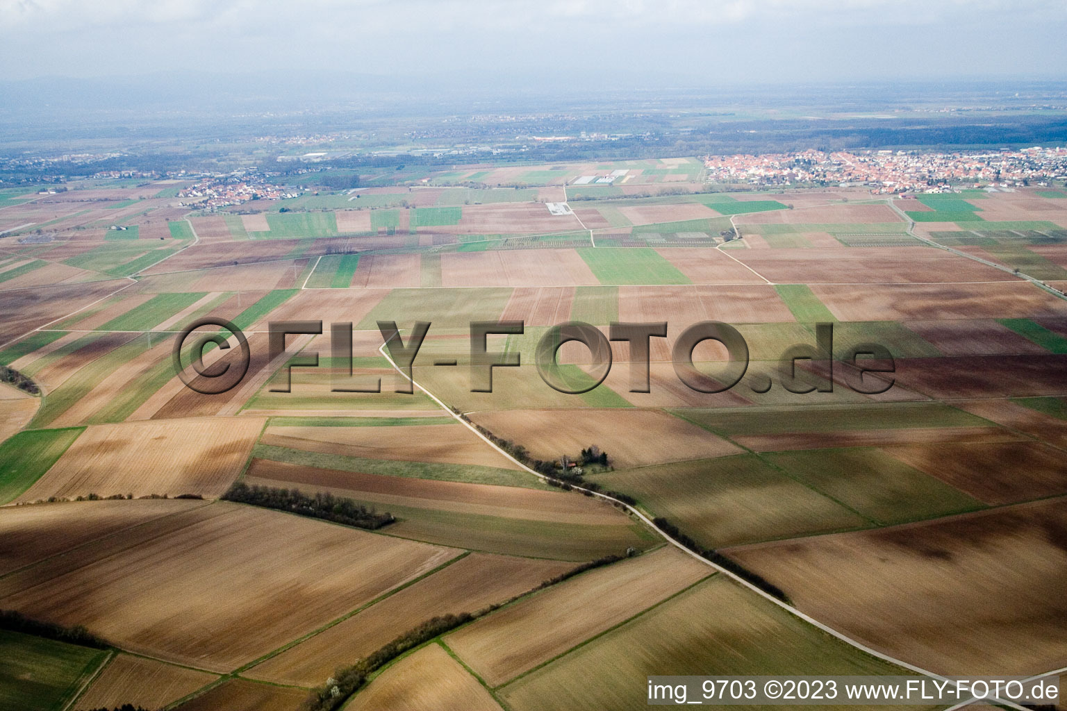 Photographie aérienne de Quartier Herxheim in Herxheim bei Landau dans le département Rhénanie-Palatinat, Allemagne