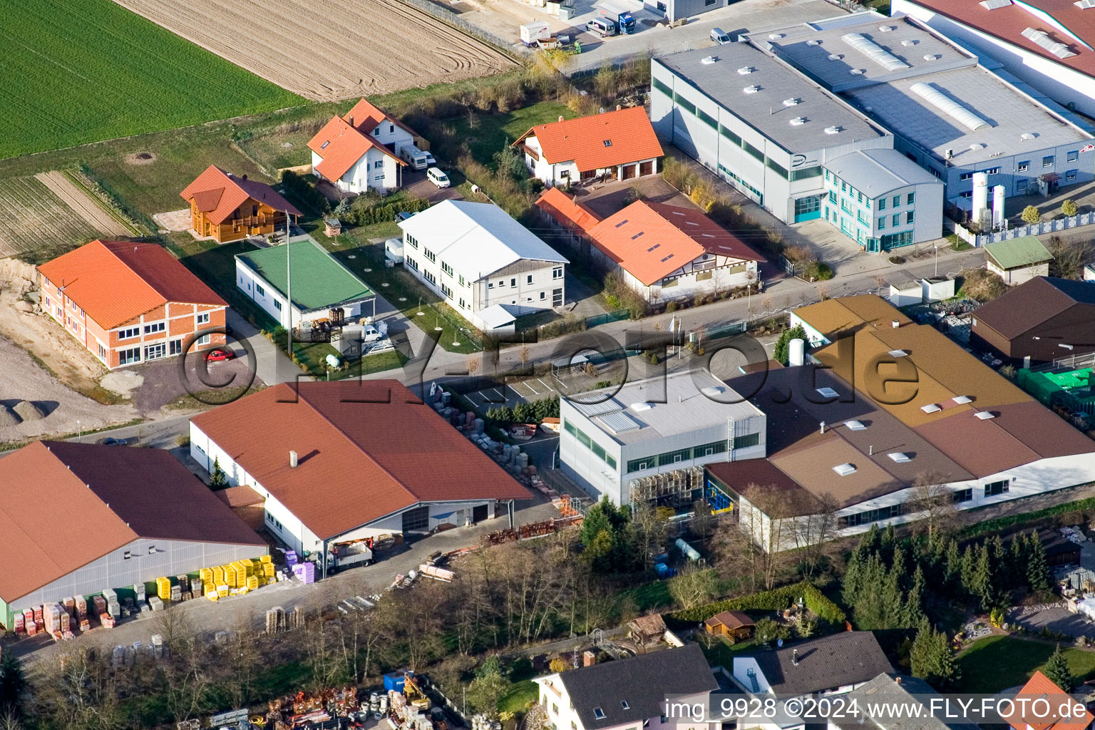 Hatzenbühl dans le département Rhénanie-Palatinat, Allemagne vue d'en haut