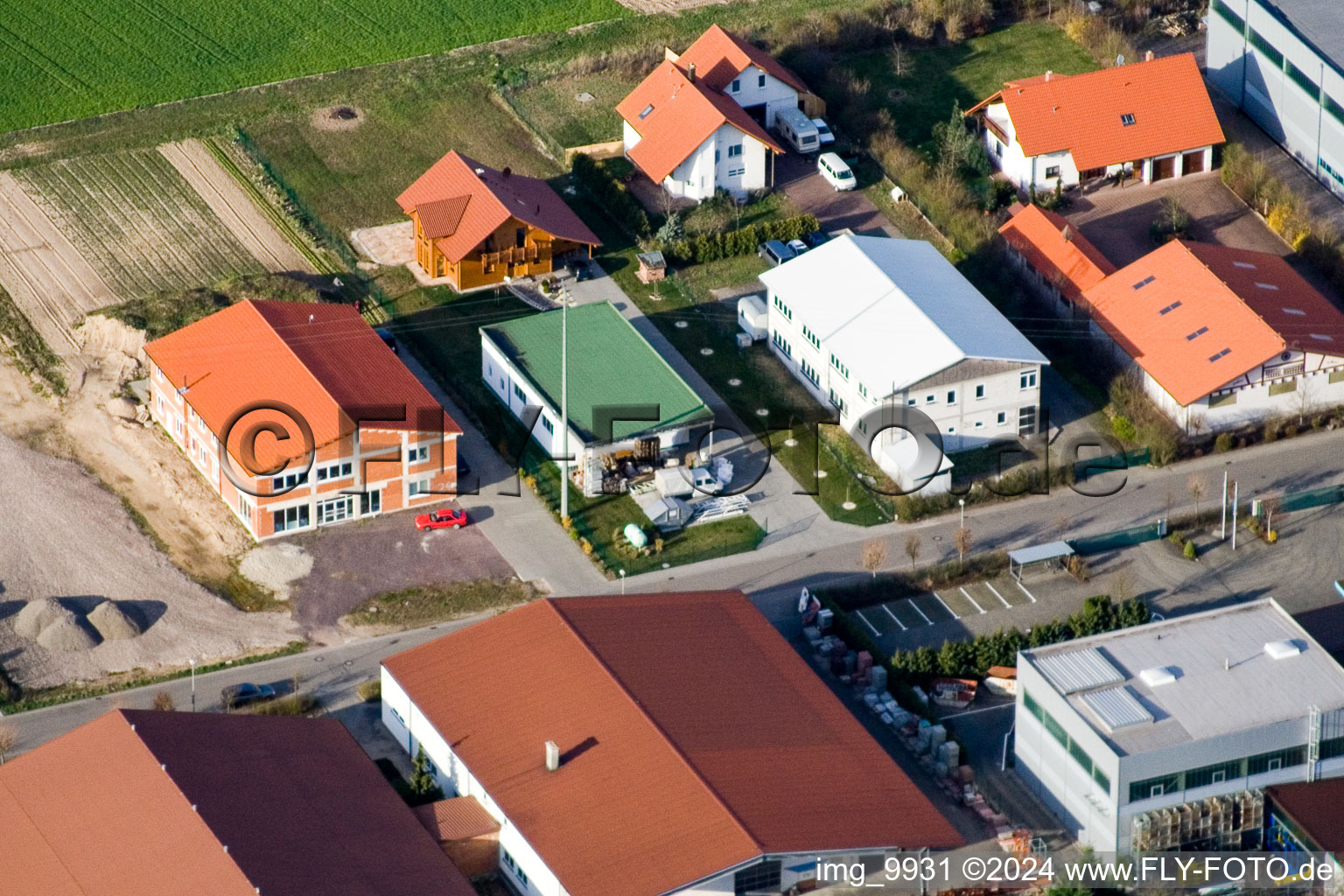 Hatzenbühl dans le département Rhénanie-Palatinat, Allemagne vue du ciel