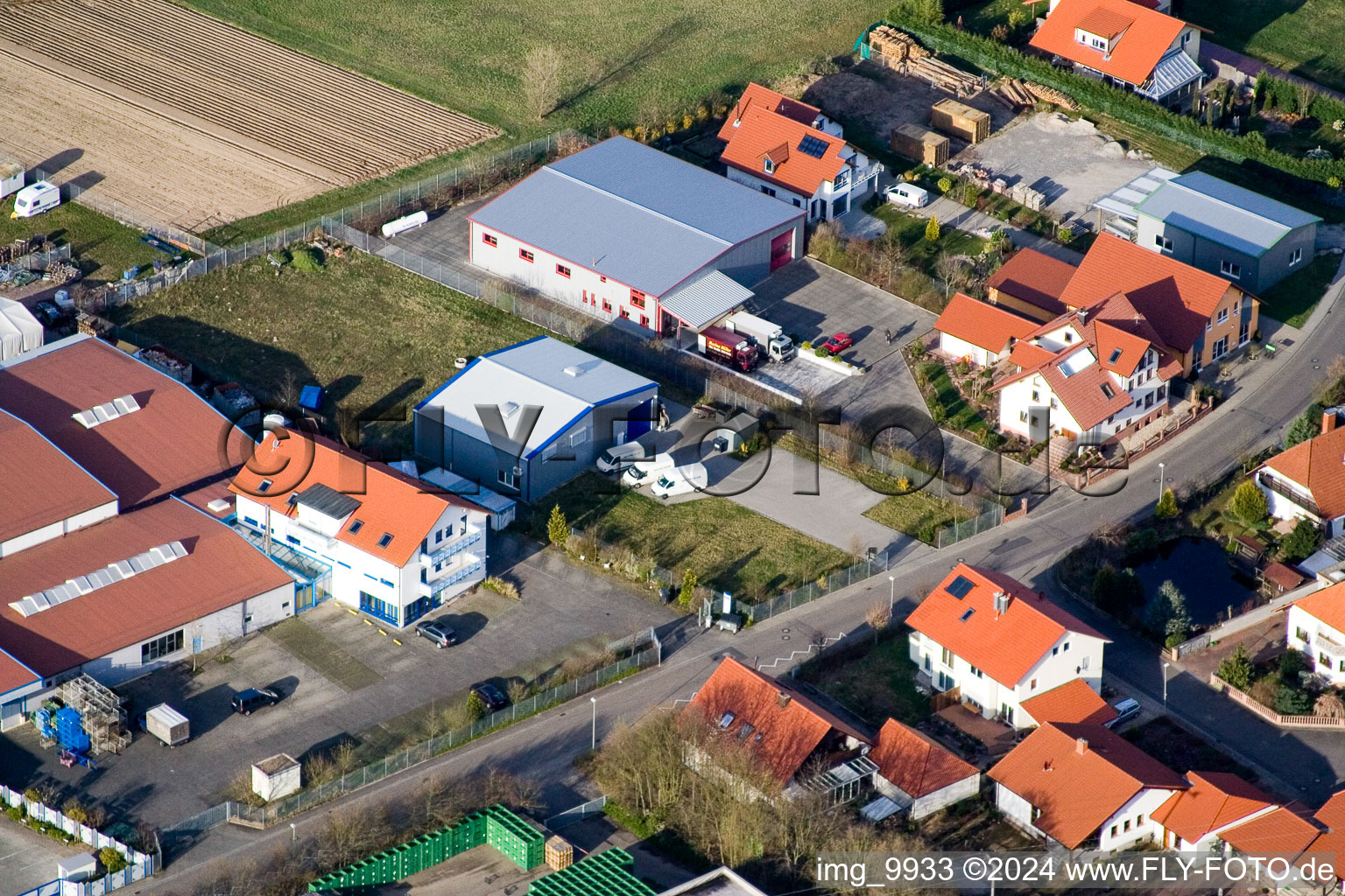 Image drone de Hatzenbühl dans le département Rhénanie-Palatinat, Allemagne