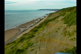 Vue aérienne de Houlgate dans le département Calvados, France