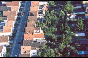 Photographie aérienne de La Cité-Jardin Waldstraße vue du ballon à Kandel dans le département Rhénanie-Palatinat, Allemagne