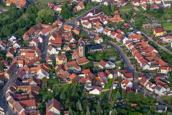 Photographie aérienne de Quartier Wahlwinkel in Waltershausen dans le département Thuringe, Allemagne