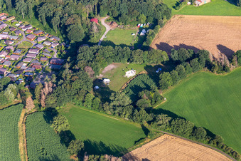Aire de loisirs de Waldvelen, vente familiale der Buss à Velen dans le département Rhénanie du Nord-Westphalie, Allemagne hors des airs