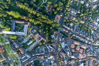 Vue aérienne de Académie Klausenhof à Rhede dans le département Rhénanie du Nord-Westphalie, Allemagne