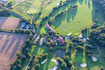 Photographie aérienne de Golf et Country Club Coesfeld eV dans le quartier de Stevede à le quartier Goxel in Coesfeld dans le département Rhénanie du Nord-Westphalie, Allemagne