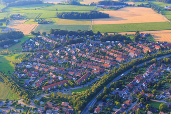 Vue aérienne de Allée De-Bilt à Coesfeld dans le département Rhénanie du Nord-Westphalie, Allemagne