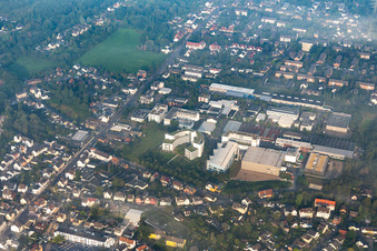 Vue aérienne de QIAGEN à Hilden dans le département Rhénanie du Nord-Westphalie, Allemagne