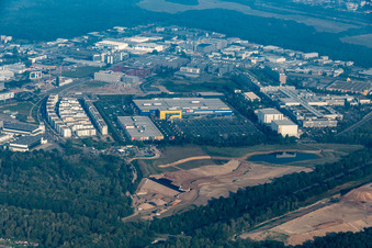 Vue aérienne de IKEA à le quartier Ossendorf in Köln dans le département Rhénanie du Nord-Westphalie, Allemagne
