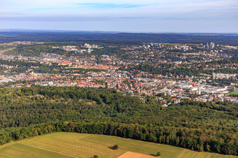 Clinique BG, Université et Hôpital universitaire Tübingen à Tübingen dans le département Bade-Wurtemberg, Allemagne vu d'un drone