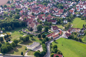 Vue aérienne de Quartier Kilchberg in Tübingen dans le département Bade-Wurtemberg, Allemagne