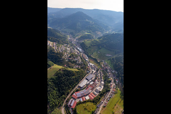 Vue aérienne de Quartier Bad Peterstal in Bad Peterstal-Griesbach dans le département Bade-Wurtemberg, Allemagne