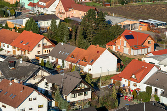Photographie aérienne de Raiffeisenring à Hatzenbühl dans le département Rhénanie-Palatinat, Allemagne