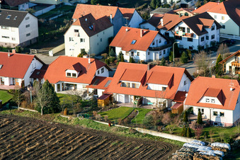 Vue aérienne de Dans le Horst à Hatzenbühl dans le département Rhénanie-Palatinat, Allemagne